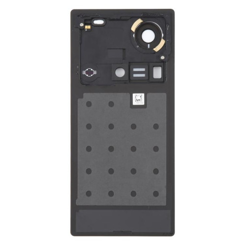 Cache arrière de batterie en verre avec couvercle d'objectif d'appareil photo pour ZTE Nubia Z70 Ultra NX733J NX736J (bleu) SH37LL1562-07