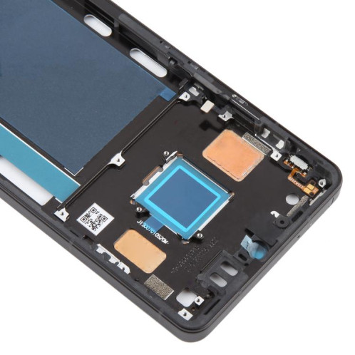 Cadre central d'origine démonté pour ZTE Nubia Z60S Pro (noir) SH140B1113-06