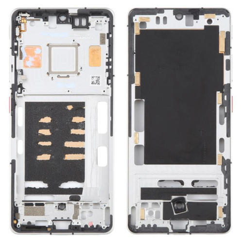 Cadre central d'origine démonté pour ZTE Nubia Z60S Pro (argent) SH140S1979-06