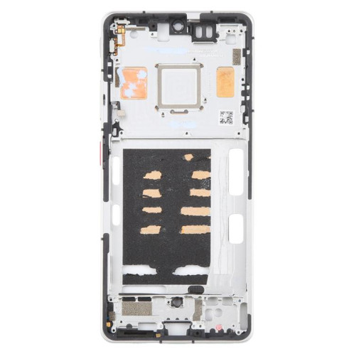 Cadre central d'origine démonté pour ZTE Nubia Z60S Pro (argent) SH140S1979-06