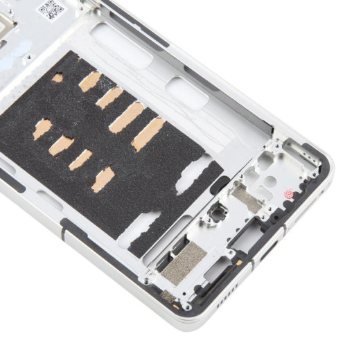 Cadre central d'origine démonté pour ZTE Nubia Z60S Pro (argent) SH140S1979-06