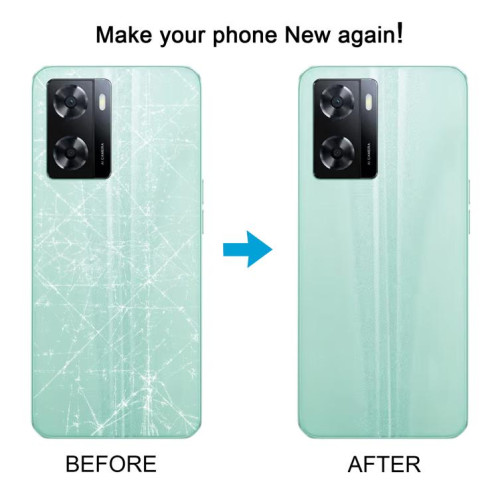 Coque arrière d'origine pour OPPO A57 4G avec cache d'objectif d'appareil photo SH45GL1693-07