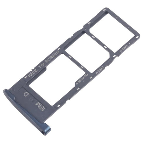 Pour Motorola Moto G6, lot de 10 tiroirs pour carte SIM + plateau pour carte SIM + plateau pour carte Micro SD (noir) SH263B773-04
