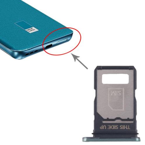 Tiroir de carte SIM d'origine pour Motorola Edge 40 Neo XT2307-1 (10 pièces) (vert) SH279G288-04