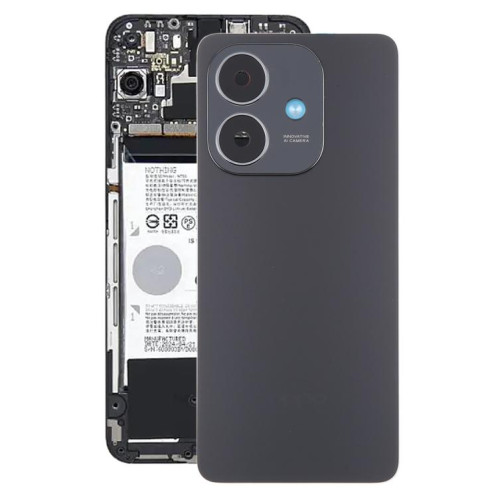 Coque arrière d'origine pour OPPO A3x A3i avec cache d'objectif (noir) SH40BL924-07
