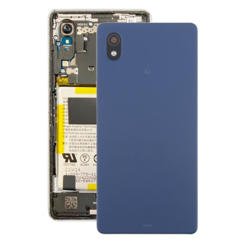 Coque arrière avec cache d'objectif pour Sony Xperia Ace III (bleu) SH31LL171-07