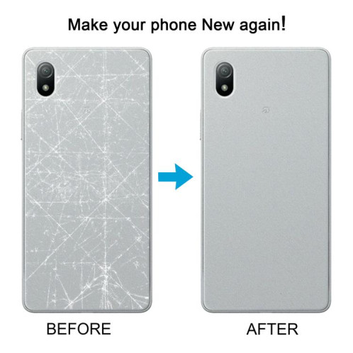 Coque arrière avec cache objectif pour Sony Xperia Ace III SH31WL236-07