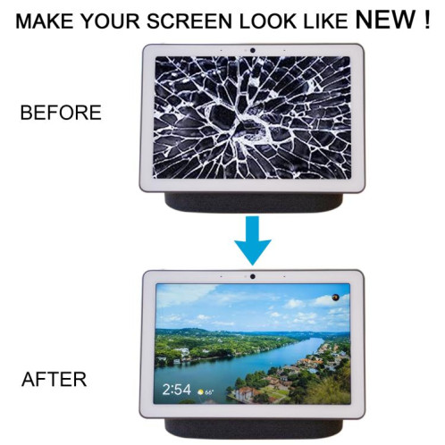 Écran LCD d'origine pour Google Nest HUB Max avec numériseur complet (blanc) SH540W611-07