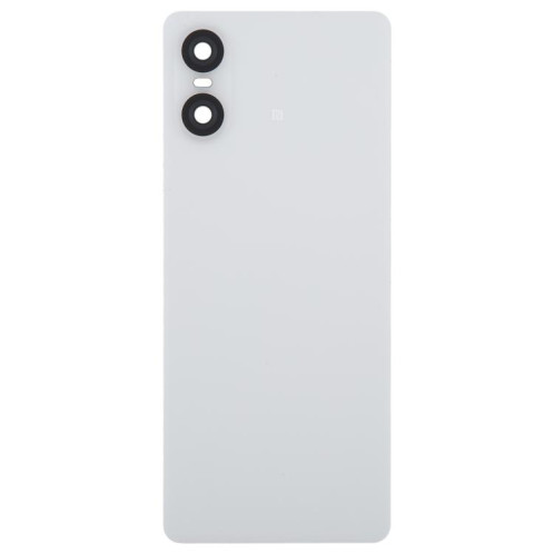 Coque arrière de batterie d'origine pour Sony Xperia 10 VI avec cache-objectif de caméra (blanc) SH27WL868-07