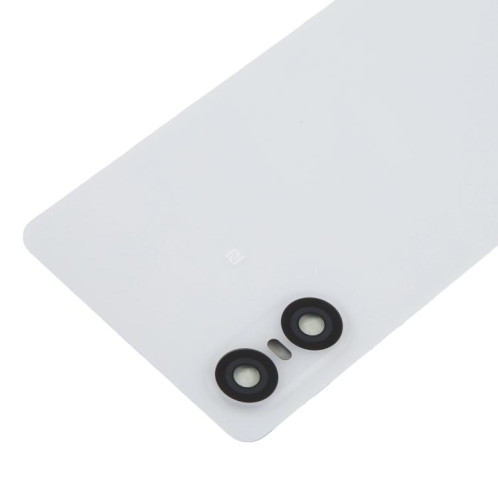 Coque arrière de batterie d'origine pour Sony Xperia 10 VI avec cache-objectif de caméra (blanc) SH27WL868-07