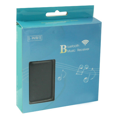 Mini récepteur de musique Bluetooth pour iPhone 4 & 4S / 3GS / 3G / iPad 3 / iPad 2 / Autres téléphones Bluetooth et PC, taille: 60 x 36 x 15 mm (noir) SH026B1258-06
