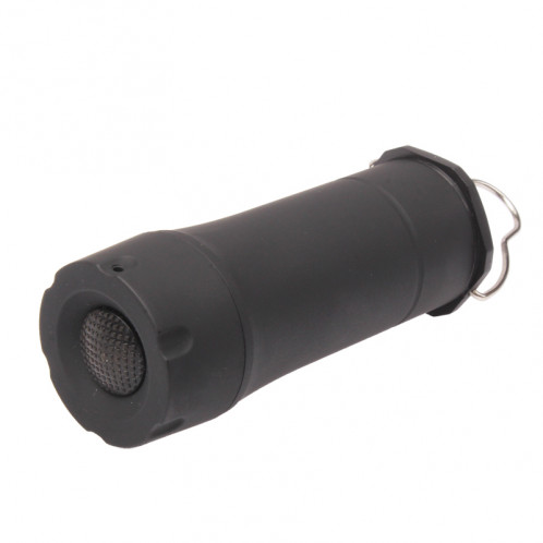 Torche de lampe de camping, lampe de poche LED télescopique avec clip (noir) SH012B1832-05