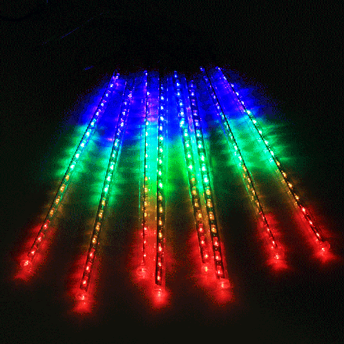 30cm Light-emitting 8 barres lumineuses, 17 LED Meteor douche pour Noël (lumière colorée) SH60CL573-012