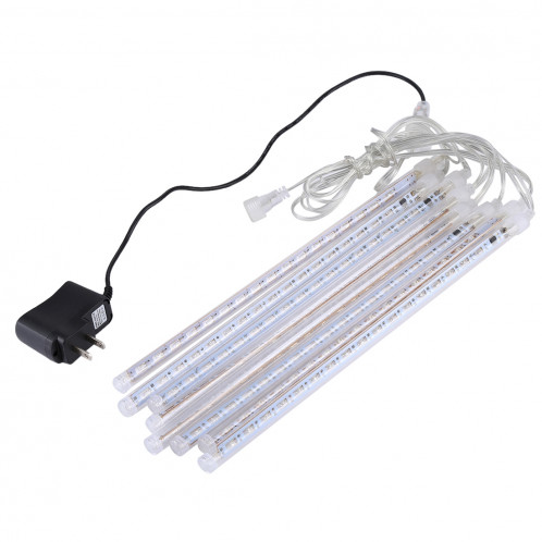 30cm Light-emitting 8 barres lumineuses, 17 LED Meteor douche pour Noël (lumière blanche) SH60WL364-012