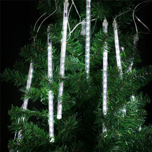 30cm Light-emitting 8 barres lumineuses, 17 LED Meteor douche pour Noël (lumière blanche) SH60WL364-012