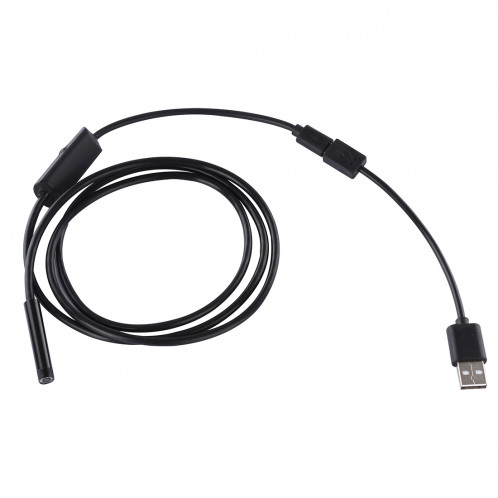 Caméra d'inspection à tube de serpent endoscope micro USB étanche avec 6 LED pour le dernier téléphone Android OTG, longueur: 1 m, diamètre de la lentille: 7 mm SH1666471-08