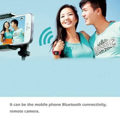 U80 Bluetooth Santé Smart Watch 1.5 pouces écran LCD pour téléphone portable Android, appel téléphonique de soutien / musique / podomètre / moniteur de sommeil / Anti-perdu (blanc) SH331W598-018