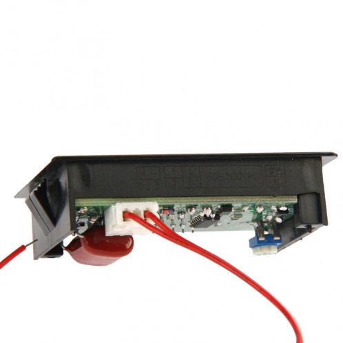 Voltmètre à affichage numérique à LED V85 2 fils 75-300V AC (noir) SH596B1303-06