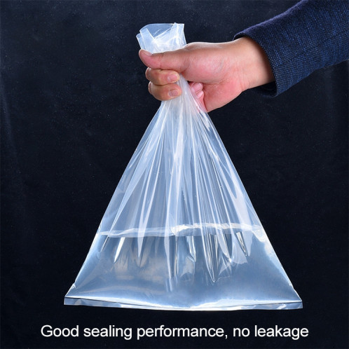 100 PCS Sealer Closer Machine Sac en plastique transparent spécial avec logo personnalisé et conception, taille: 23 cm x 33 cm SH2830553-09