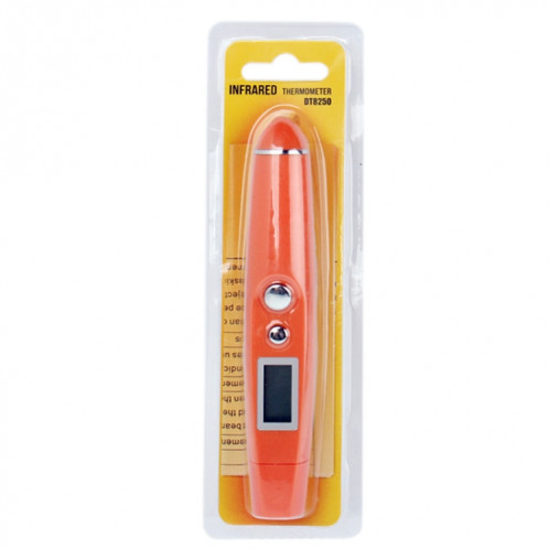 Thermomètre infrarouge portable sans contact LCD (orange) SH4020926-06