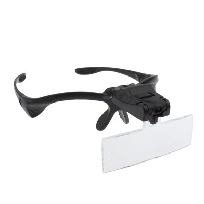 Lunettes loupe multifonctionnelles 1.0X / 1.5X / 2.0X / 2.5X / 3.5X avec lumières à 2 LED, livraison de couleur aléatoire SH4223828-04