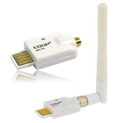 Mini carte adaptateur sans fil USB haute puissance 802.11N 150M (blanche) SH50361593-02