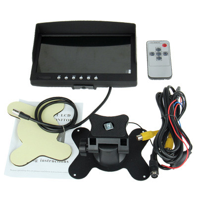 Moniteur couleur LCD 7 pouces / entrée vidéo bidirectionnelle, entrée audio unidirectionnelle SH0002479-08