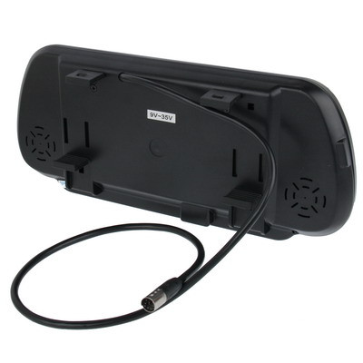 Moniteur de voiture couleur TFT-LCD de vue arrière de 7 pouces, fonction d'écran automatique inversée SH01101989-06