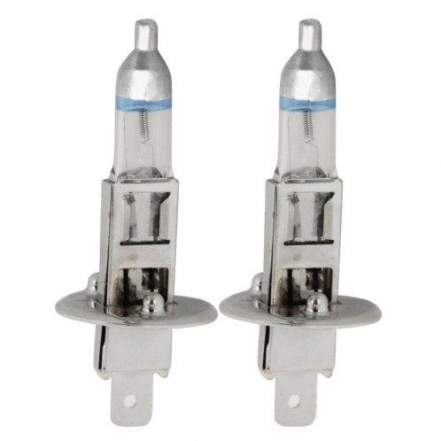 2 ampoules de phare de voiture au xénon H1 12V / 55W / 4300K ​​/ 1600lm, blanc chaud SH00861246-07