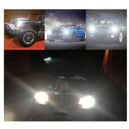 2 PCS H7-5HL-40W 4000lm / 6000K phare de voiture LED, lumière blanche, DC 9-36V SH0283617-012
