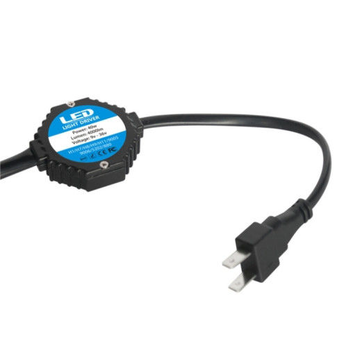 2 PCS H7-5HL-40W 4000lm / 6000K phare de voiture LED, lumière blanche, DC 9-36V SH0283617-012