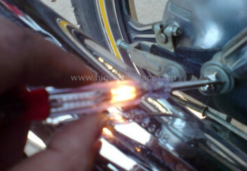 Auto Détection Réparation Outils Alligator Clip Car Voltage DC 6-24 Volt Circuit Tester Pen SA02946-06