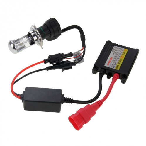 12V 35W H4-3 HID Xenon Light Kit de lampe à décharge haute intensité, température de couleur: 6000K SH0618420-09