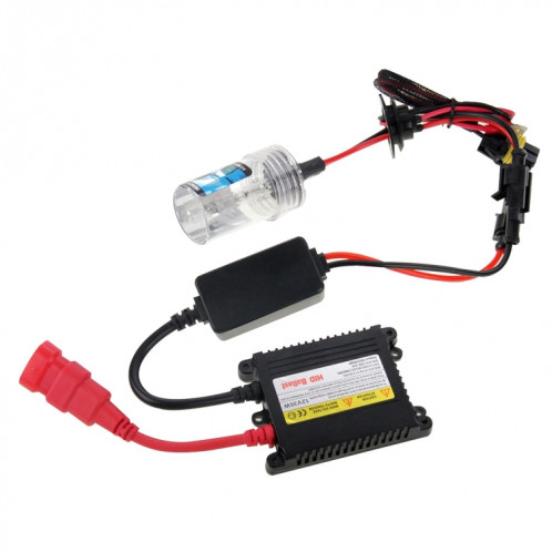 DC12V 35W H7 HID Xenon Super Vision Light Kit de lampe à décharge à haute intensité étanche à faisceau unique, température de couleur: 6000K SH0623677-010