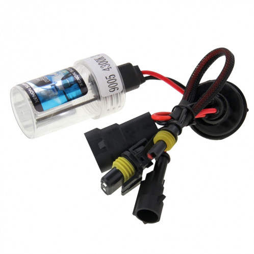 DC12V 35W HB3 / 9005 HID Xenon Light Single Beam Super Vision Lampe frontale étanche, température de couleur: 4300K, lot de 2 SH06261675-09