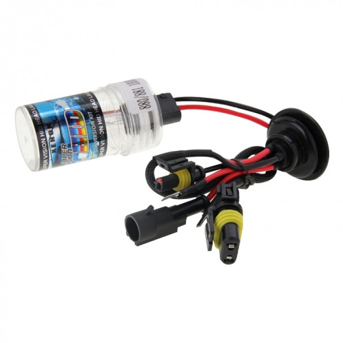 DC12V 35W H27 / 880/881 HID Xenon Light Single Beam Super Vision Lampe frontale étanche, température de couleur: 6000K, lot de 2 SH06281305-09