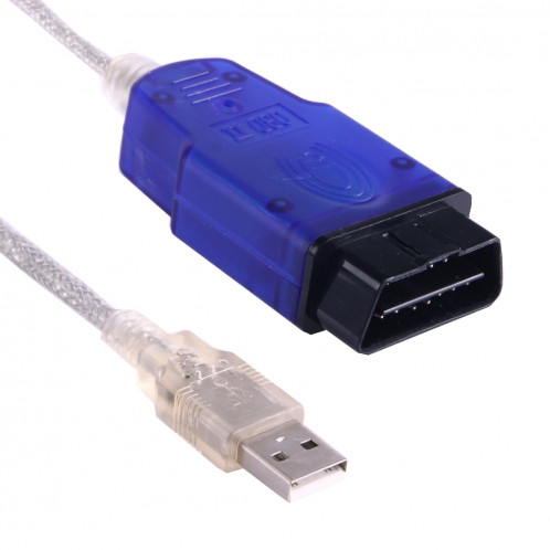 Câble de diagnostic USB 2.0 KKL VAG-COM pour VW / Audi 409.1 (Bleu) SC36BE685-04