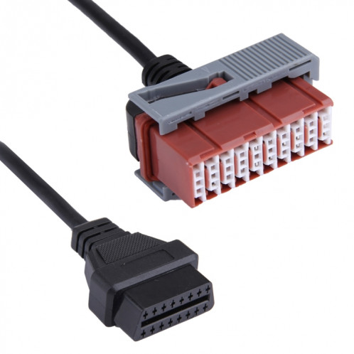 Câble de diagnostic 30 Pin vers 16 Pin OBD 2 pour Peugeot / Citroen CD30P01-03
