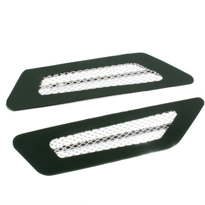 Autocollants de décoration de voiture (paire) (argent) SH503S827-04