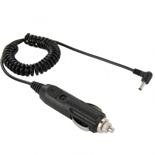 Chargeur enroulé de voiture de câble de prise d'adaptateur d'alimentation de 2A 3.5mm, longueur: 40-140cm S215311099-05