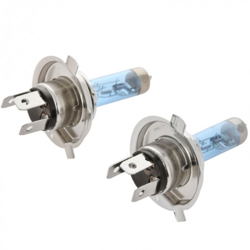 2 PCS PEGASUS H4 lampe de phare de voiture halogène, lumière blanche chaude de 2000 lumens, 12V / 90W 5000K SH20401608-09