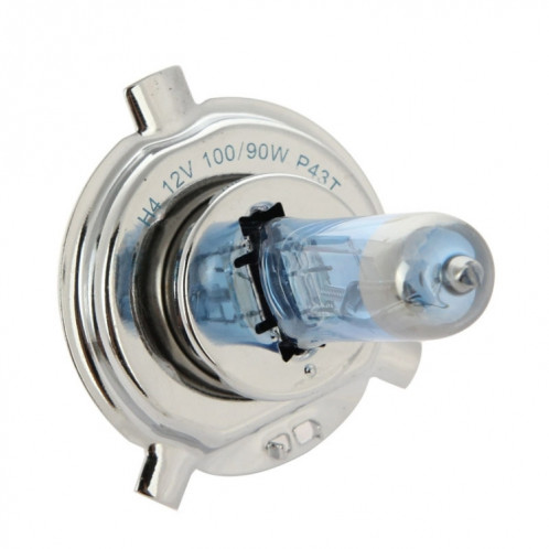 2 PCS PEGASUS H4 lampe de phare de voiture halogène, lumière blanche chaude de 2000 lumens, 12V / 90W 5000K SH20401608-09