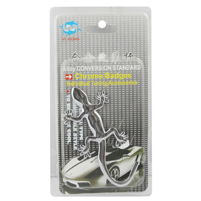 Insignes chromés de style gecko (argent) SH002S1170-04
