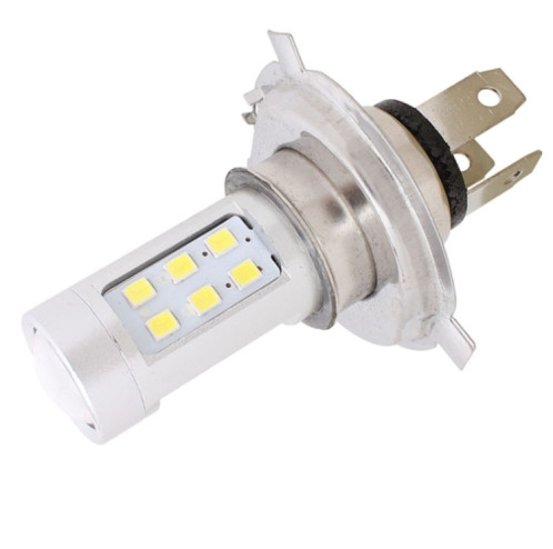H4 4.2W 630LM lumière blanche 21 LED 2835 SMD ampoule de phare de voiture, courant constant, DC 12-24V SH3714368-08
