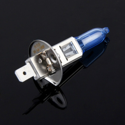 Ampoule halogène HOD H1, ampoule de phare de voiture super blanche, 12 V / 100W, 6000K 2400 LM (paire) SH018A1156-06