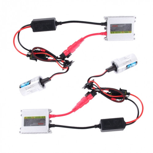 DC12V 35W 2x H11 Slim HID Xenon Light, lampe à décharge haute intensité, température de couleur: 8000K SH515B1419-08