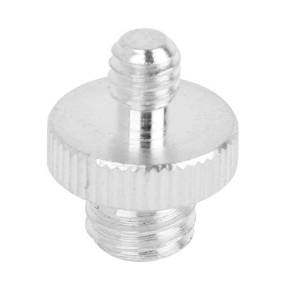 Vis en acier inoxydable 1/4 à 3/8 pour têtes de trépied (argent) SH00081142-04