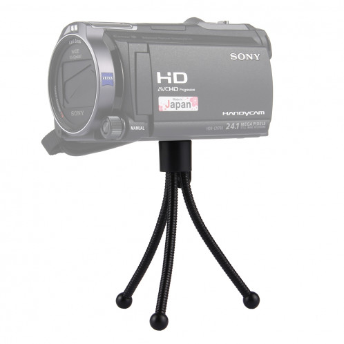 Support de trépied portable pour appareils photo numériques, hauteur maximale: 120 mm (noir) SH0108210-07