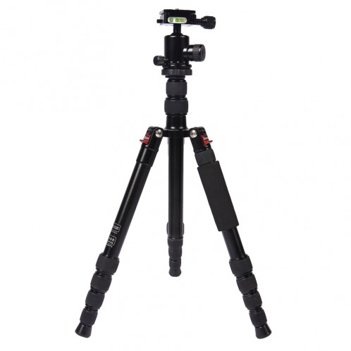Trépied en aluminium ajustable Triopo MT-2505C (or) avec rotule NB-1S (noir) pour appareil photo Canon Nikon Sony DSLR ST411C255-07
