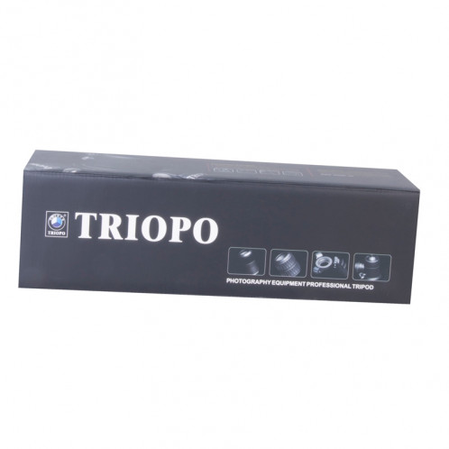 Trépied en aluminium ajustable Triopo MT-2805C (or) avec rotule NB-2S (noir) pour appareil photo Canon Nikon Sony DSLR ST414C440-07